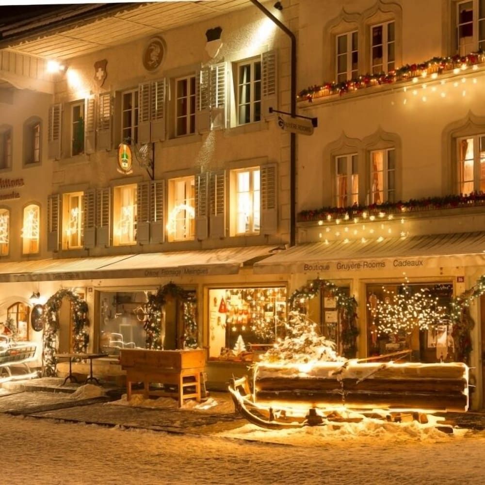 Canton of Fribourg Gruyeres Facade