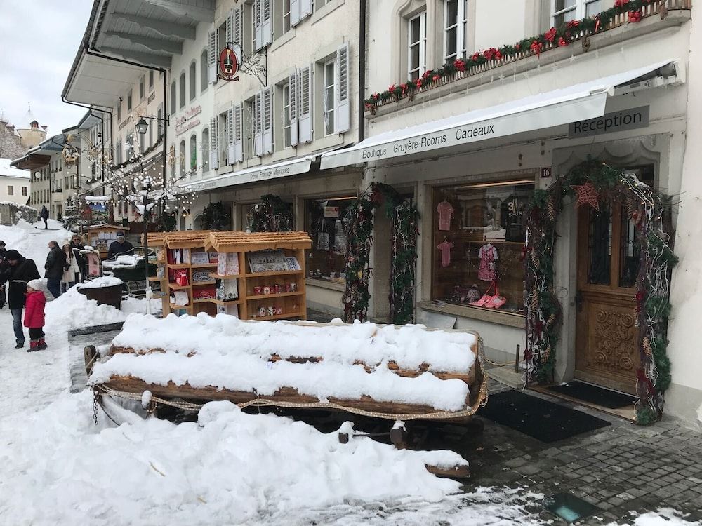 Canton of Fribourg Gruyeres Exterior Detail