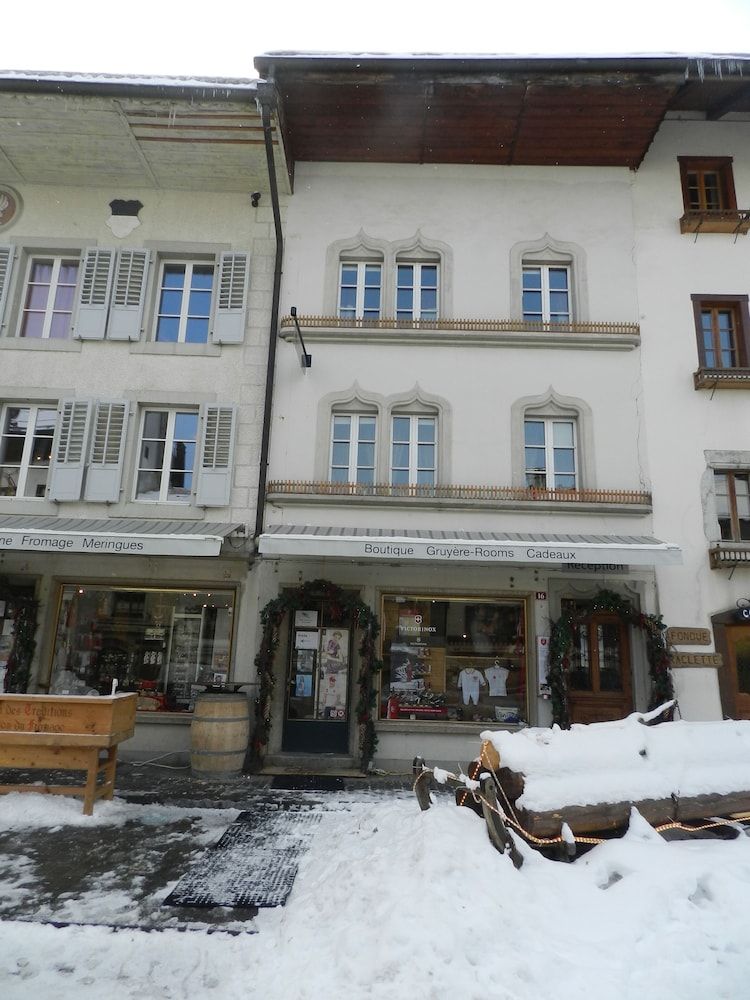 Canton of Fribourg Gruyeres Facade