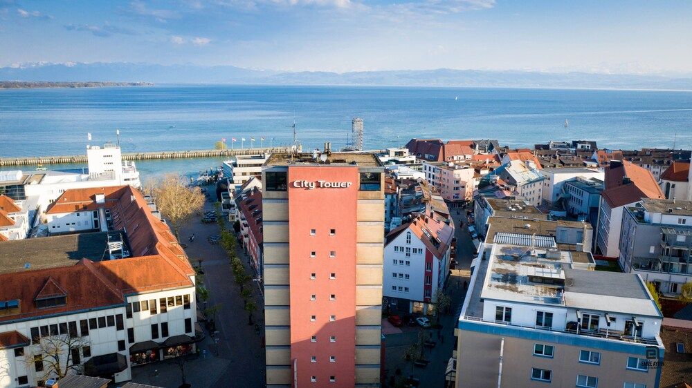 Baden-Wuerttemberg Friedrichshafen Aerial View