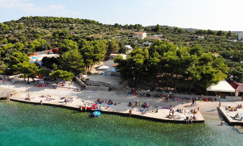 Sibenik-Knin Tisno Aerial View