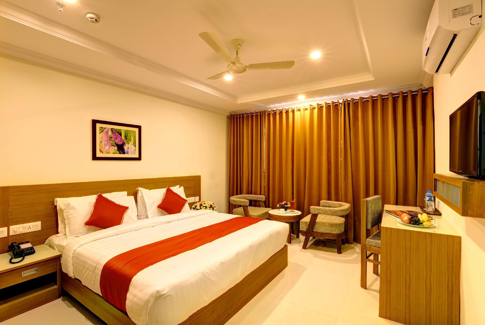 Kerala Kottayam Deluxe Room with Air Conditioning