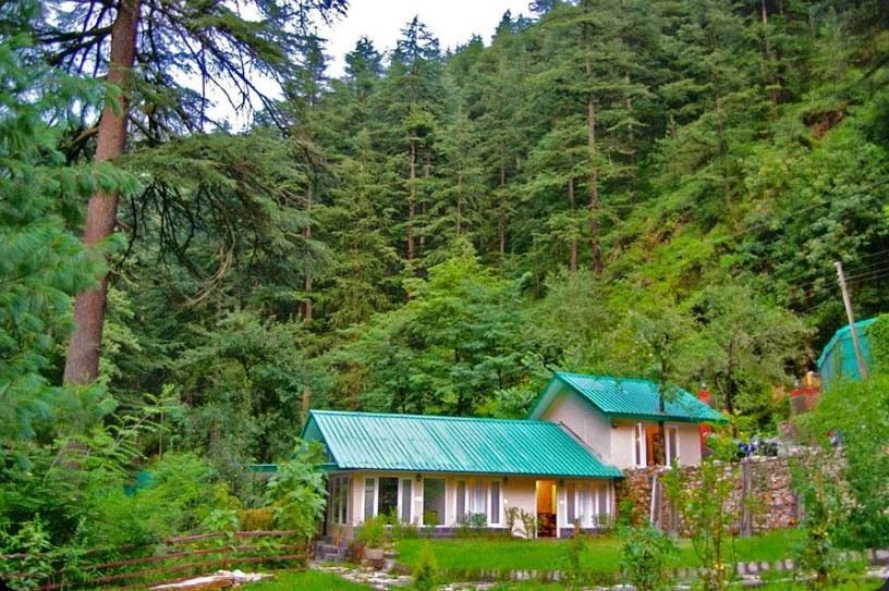 Himachal Pradesh Kasol Hotel View