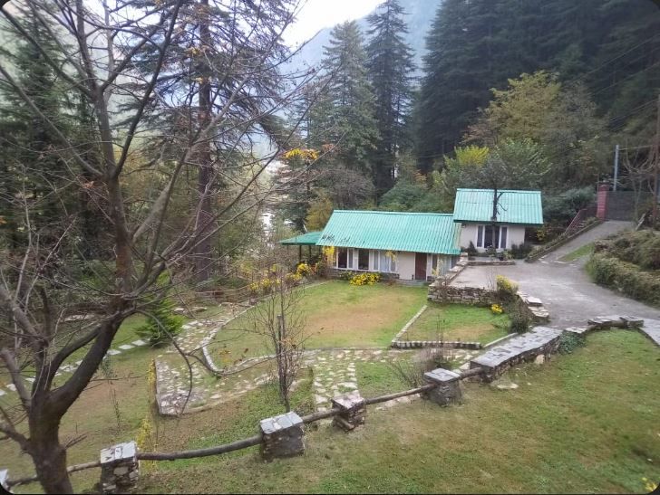 Himachal Pradesh Kasol Hotel View