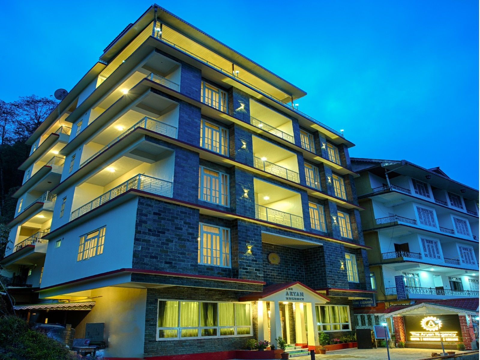 Sikkim Pelling Hotel Exterior