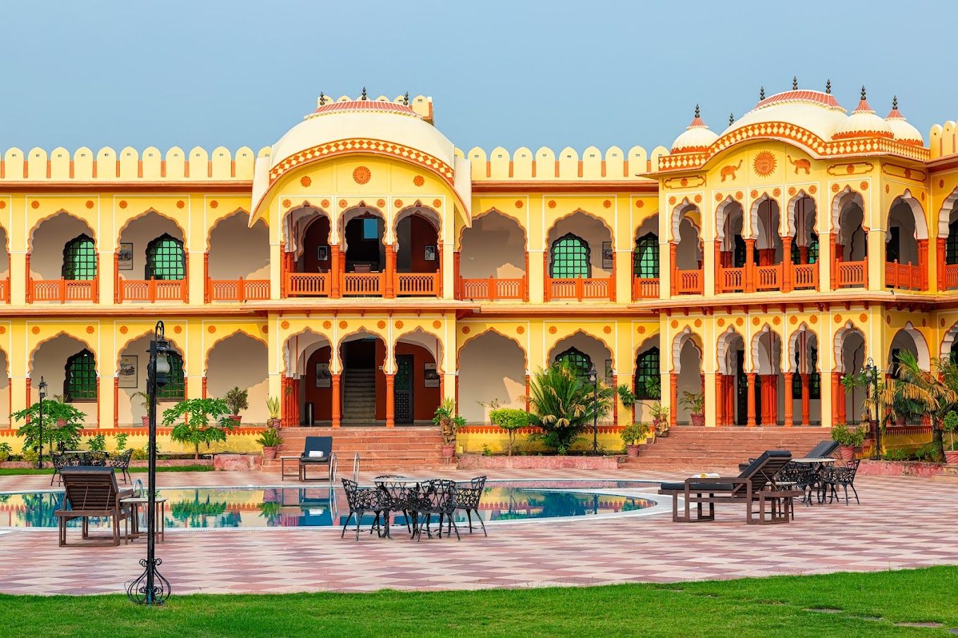 Madhya Pradesh Orchha Hotel Exterior