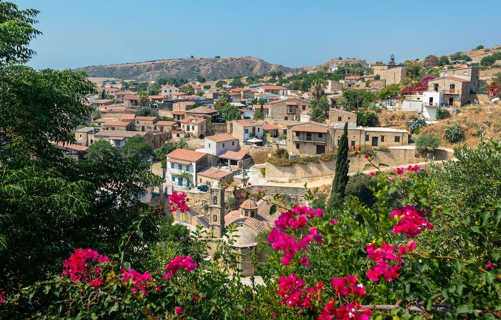 Larnaca District Tochni Aerial View