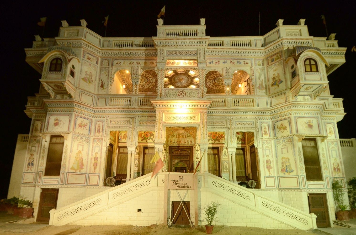 Rajasthan Mandawa Hotel Exterior