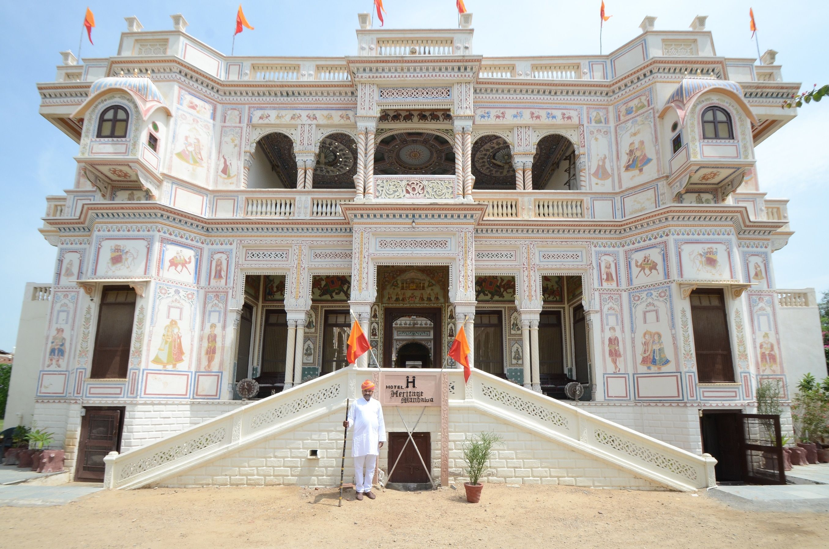 Rajasthan Mandawa Hotel Exterior