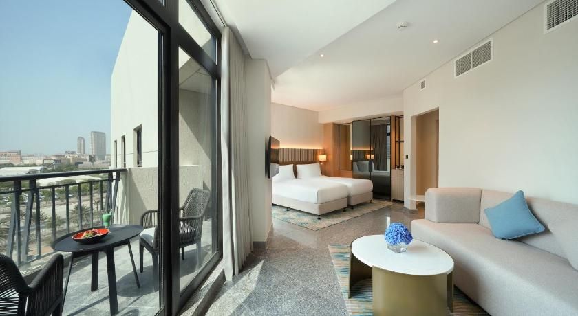 Arabian Park Dubai, an Edge by Rotana Hotel City View Twin Room 3