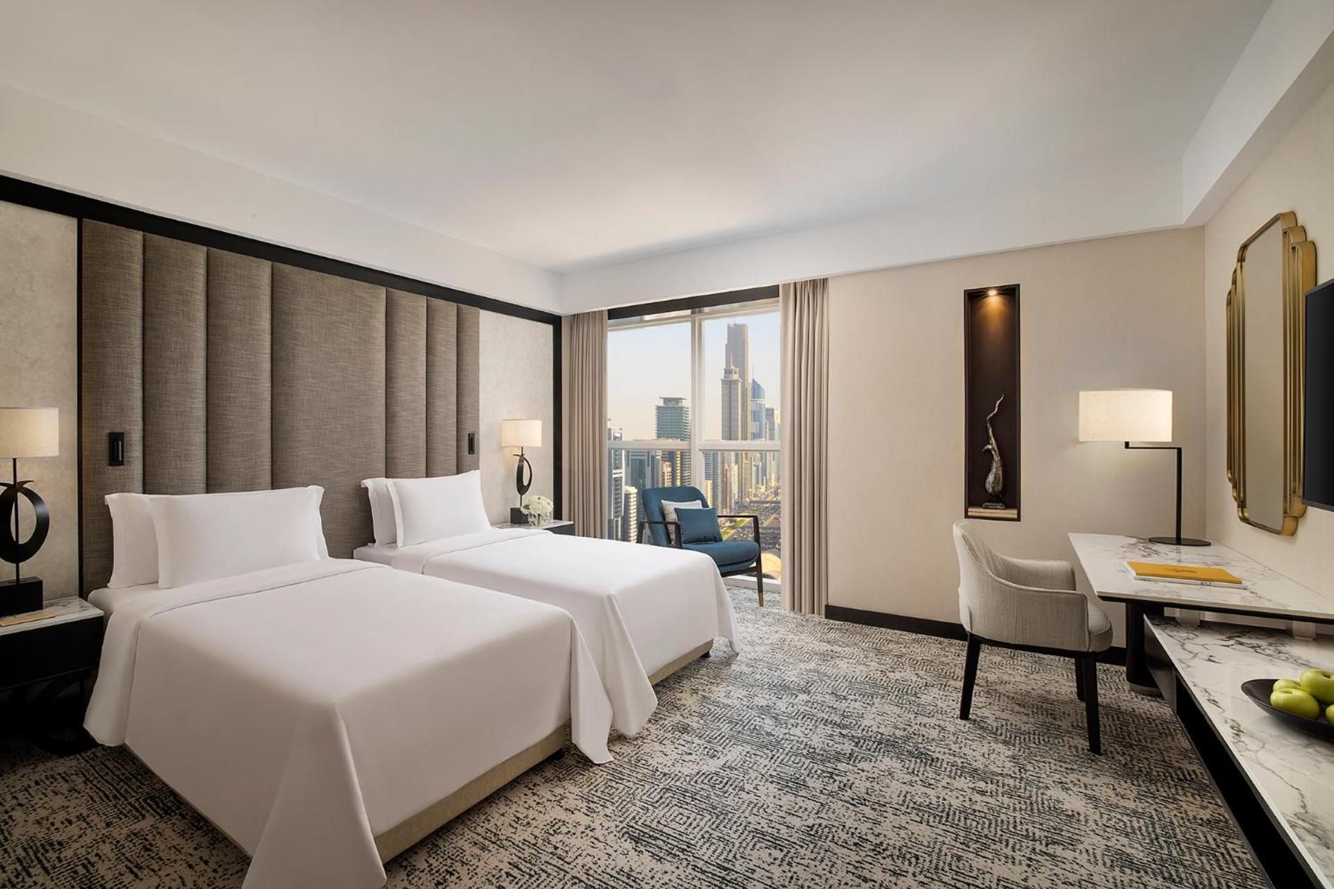Dusit Thani Dubai Deluxe Twin Bed 5