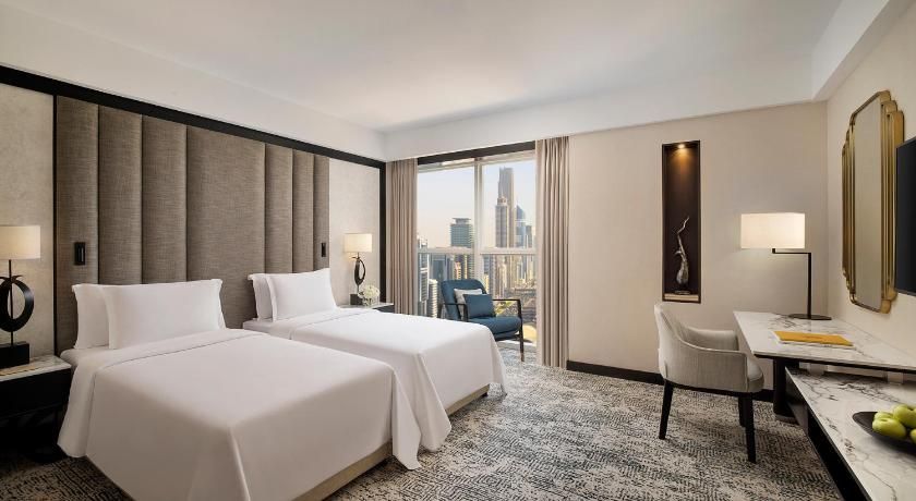 Dusit Thani Dubai Deluxe Twin Bed