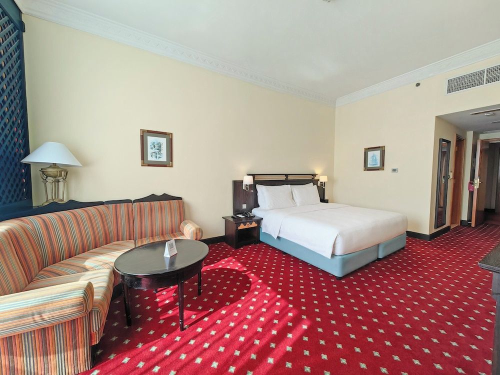 Deluxe Room, 1 King Bed complimentary shuttle to DXB Airport Terminal 1 & 3