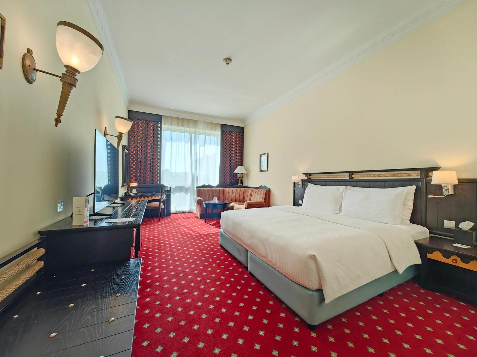 Millennium Airport Hotel Dubai Deluxe Room King or Twin, complimentary shuttle to DXB Airport Terminal 1 & 3 2