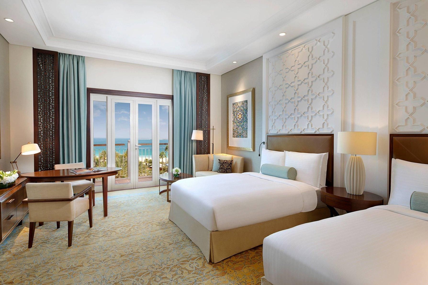 Club Ocean, Club lounge access, Guest room, 2 Queen, Ocean view, High floor, Balcony
