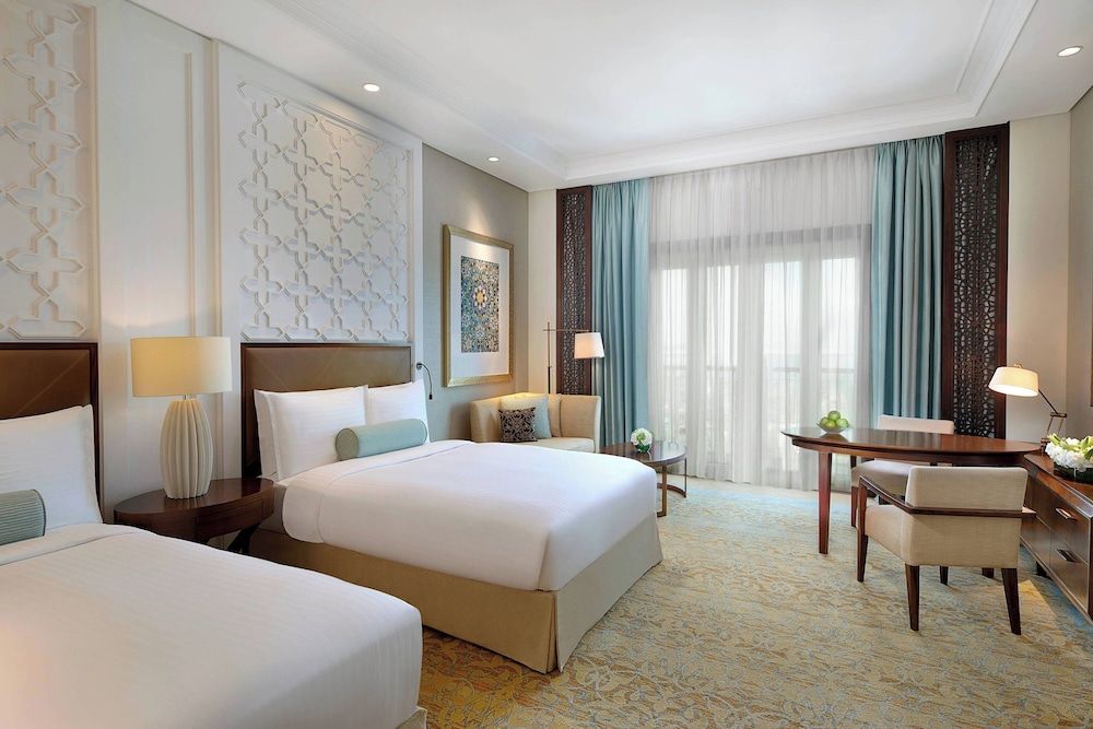 The Ritz-Carlton, Dubai Deluxe Room, 2 Queen Beds, Balcony, Garden View (Balcony)
