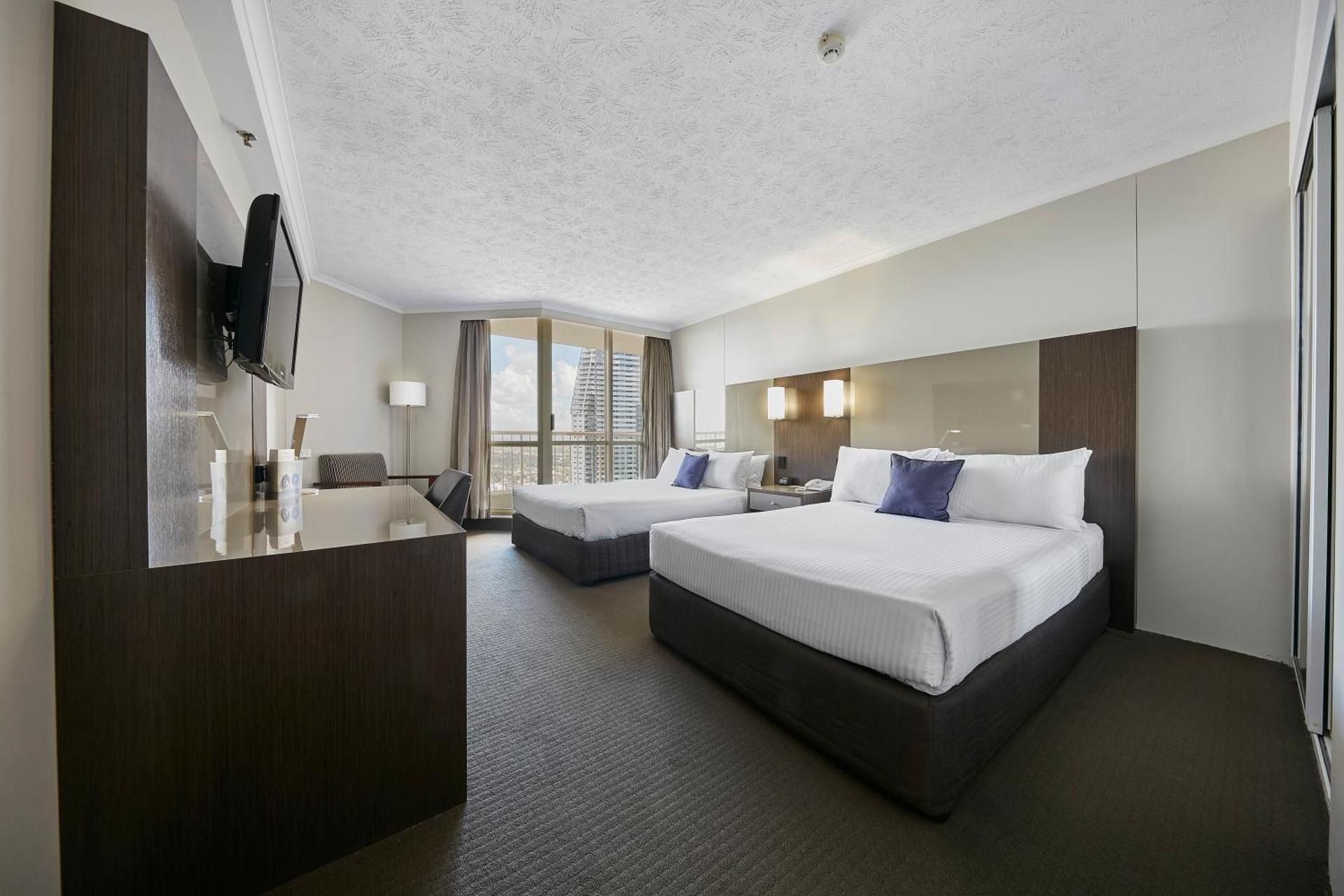 Superior Ocean View Room with 2 Double Beds