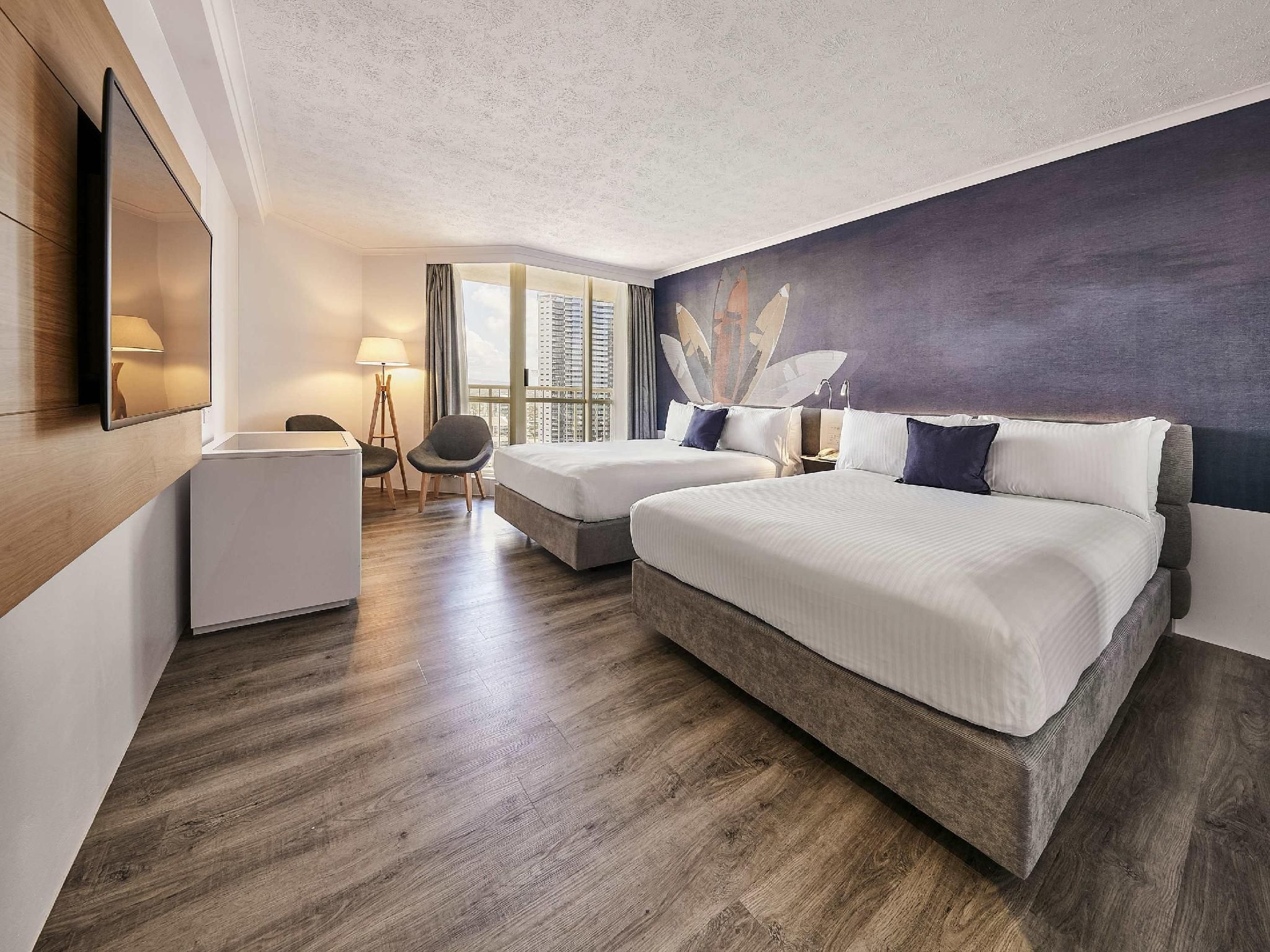 Deluxe Hinterland View Room with 2 Double Beds