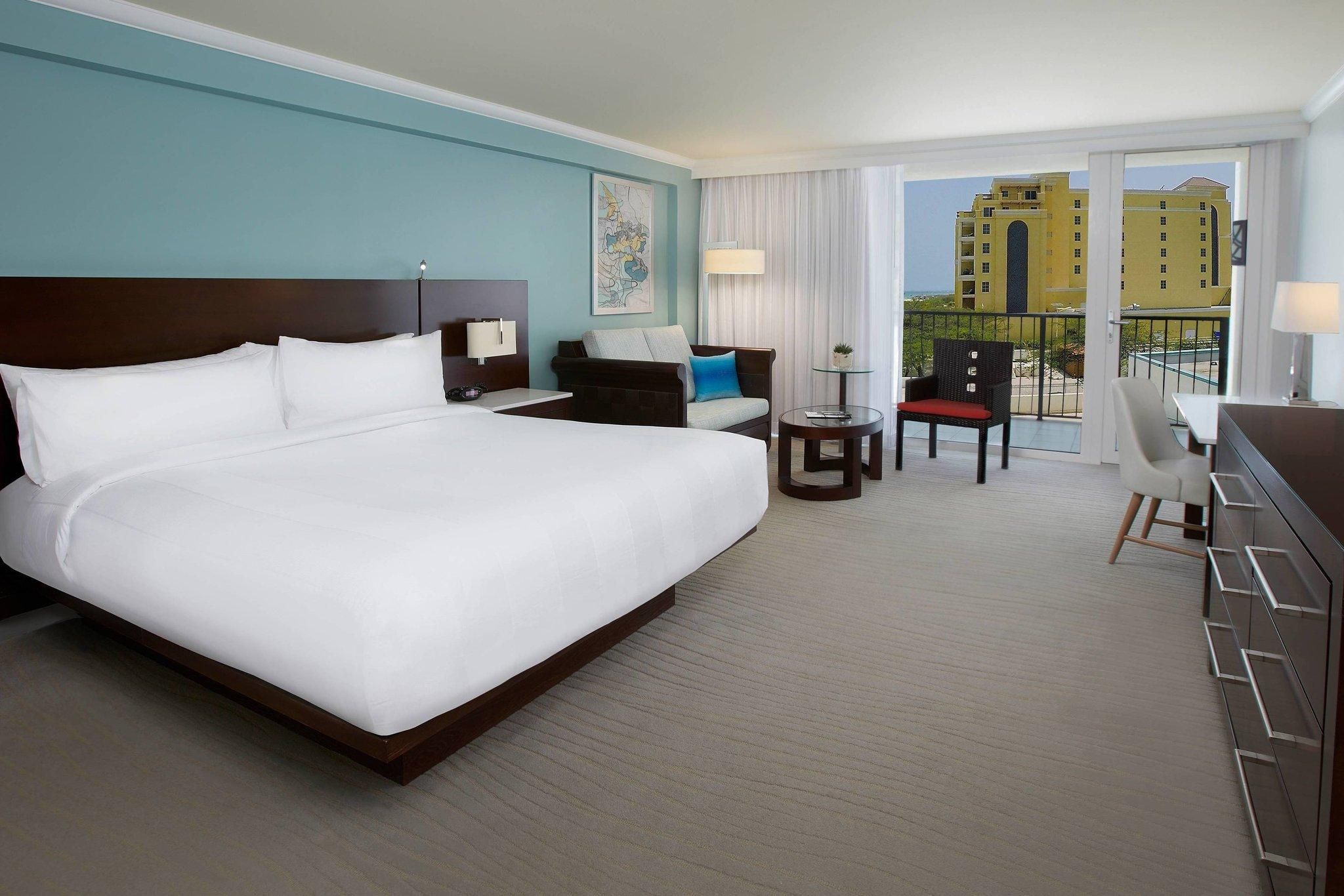 Tradewinds, Adults Only, Club lounge access, Guest room, 1 King, Sofa bed, Limited view