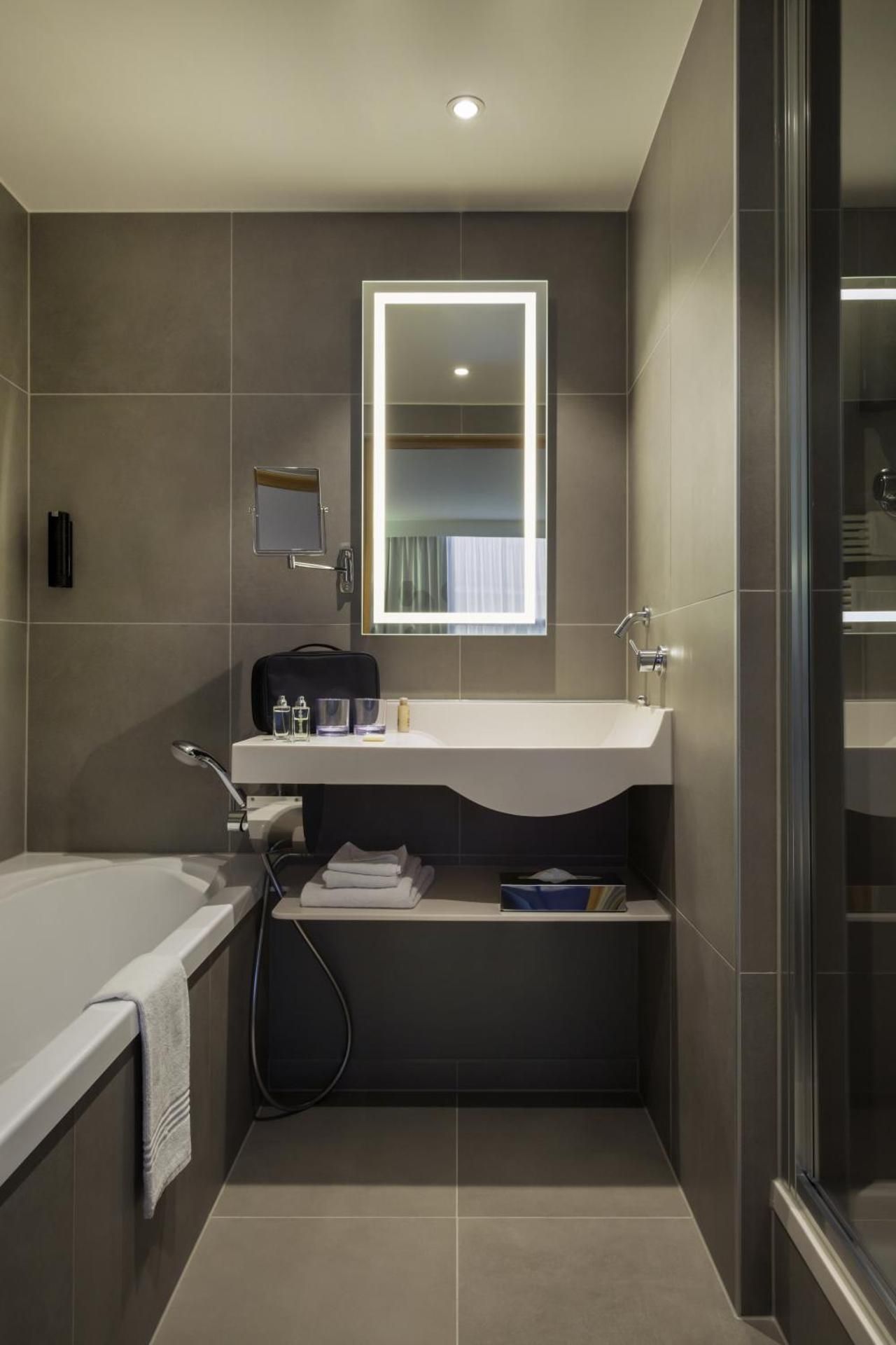 Superior Suite with a double bed and sofa bed. For up to 2 adults and 2 children