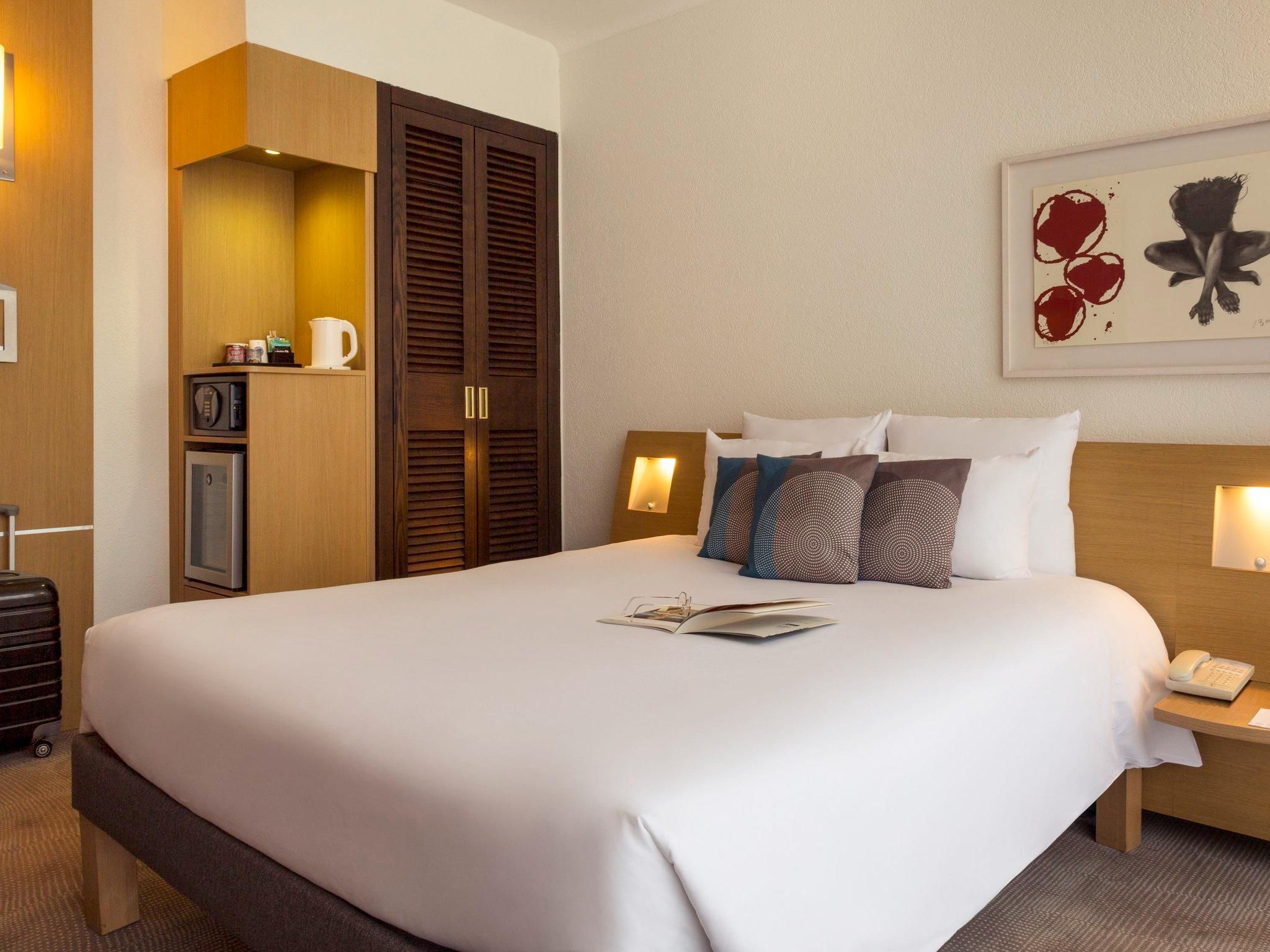 Standard Room with double bed. For up to 2 adul ts.