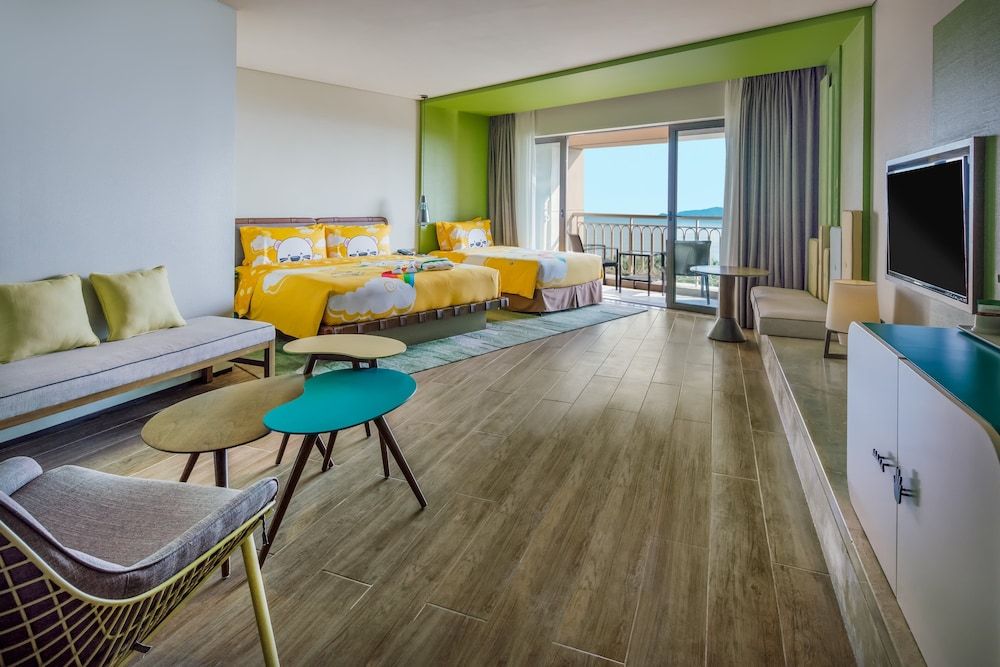Premium Room, Multiple Beds, Sea View