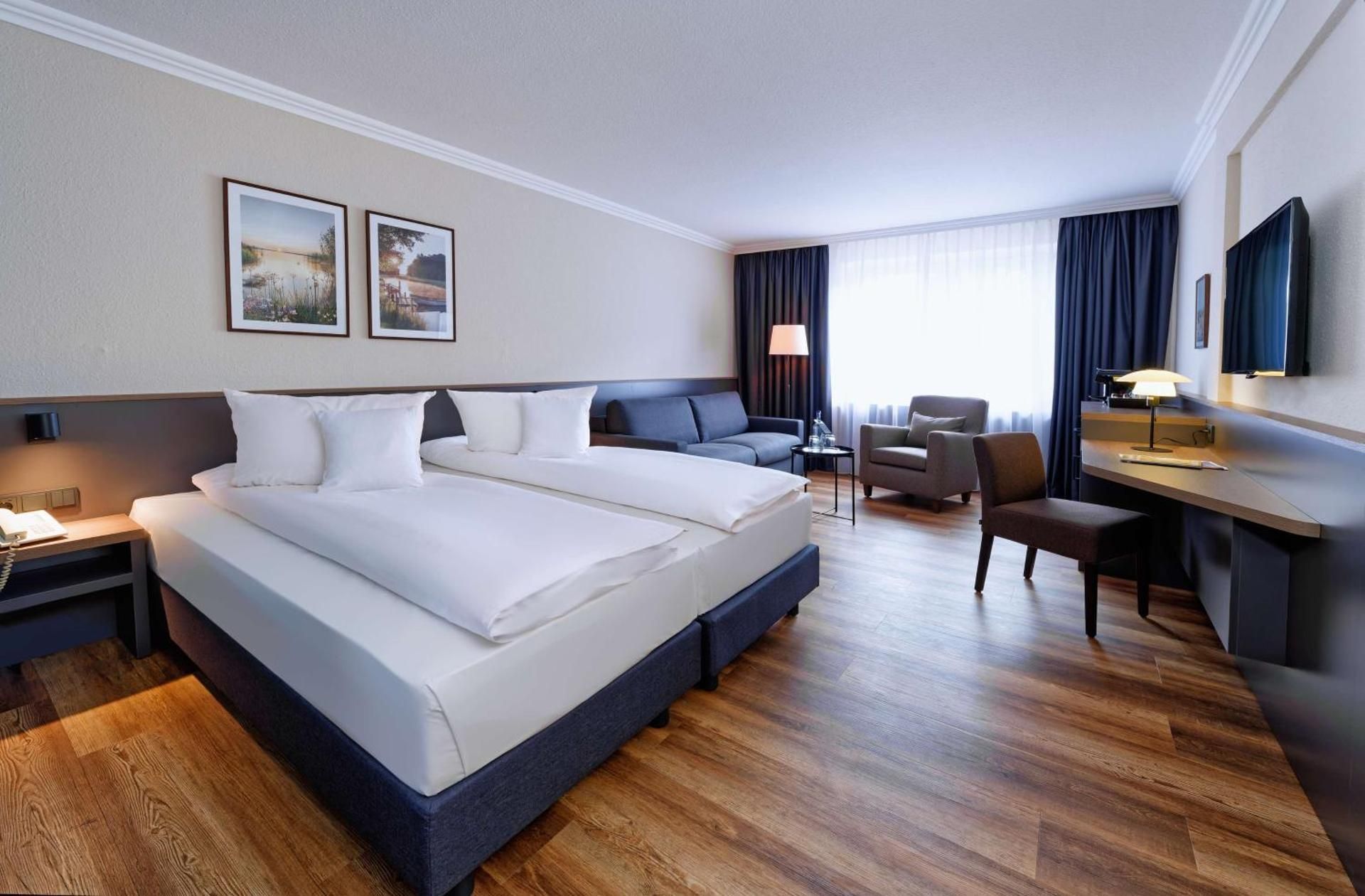 Deluxe room / Double Bed and Sofa Bed