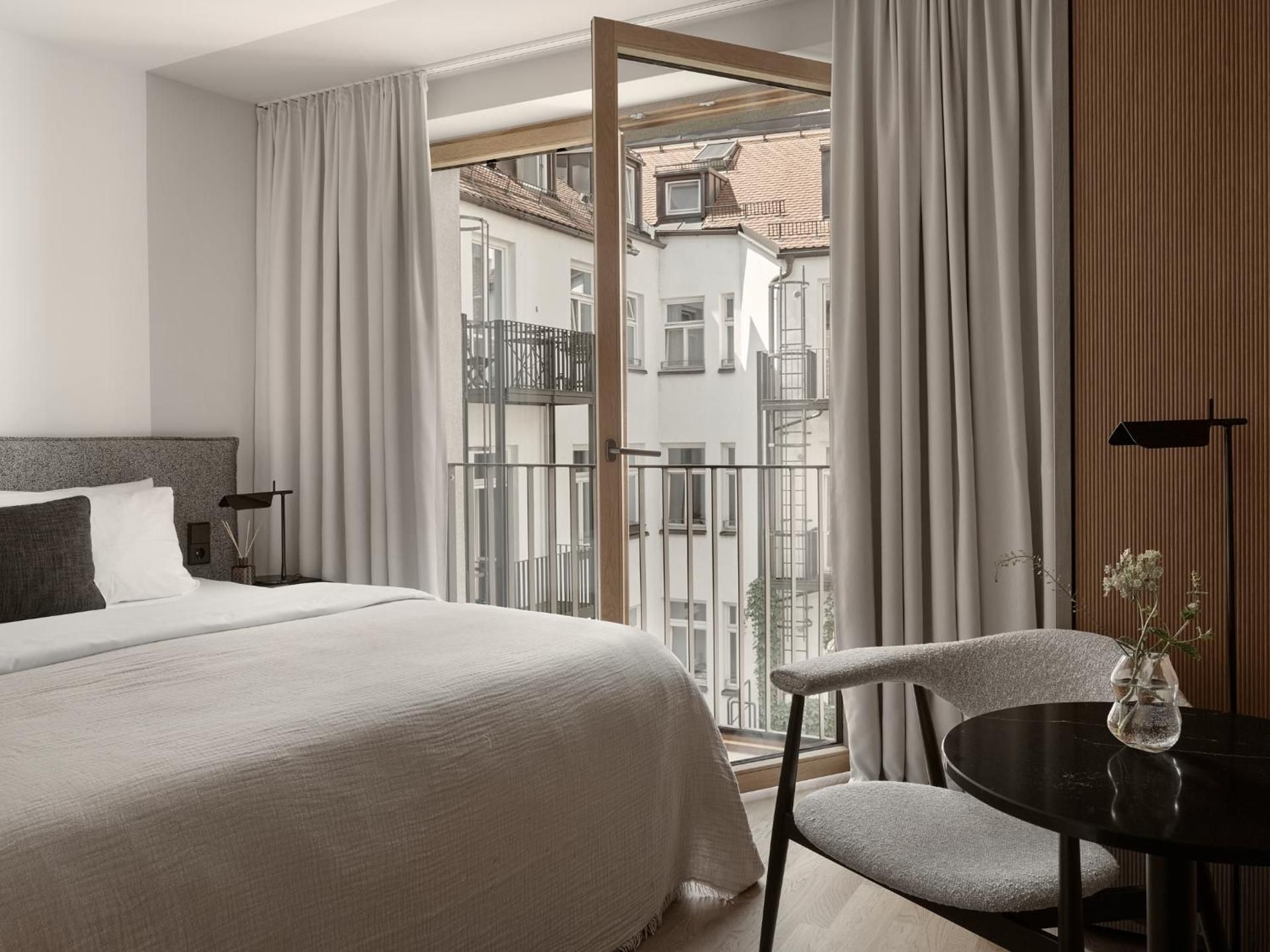 Original Room - Courtyard view
