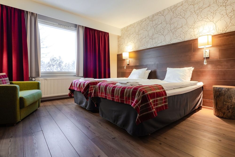 Lapland Hotels Sirkantähti Standard Twin Room, Sauna