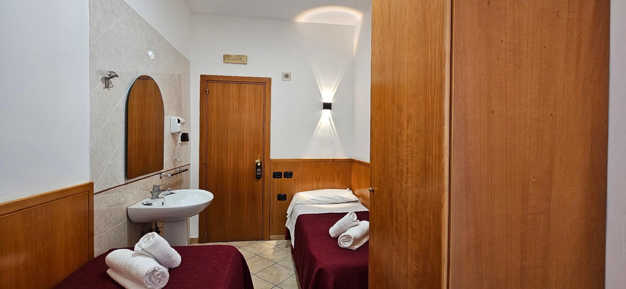 Twin with Shared Bathroom