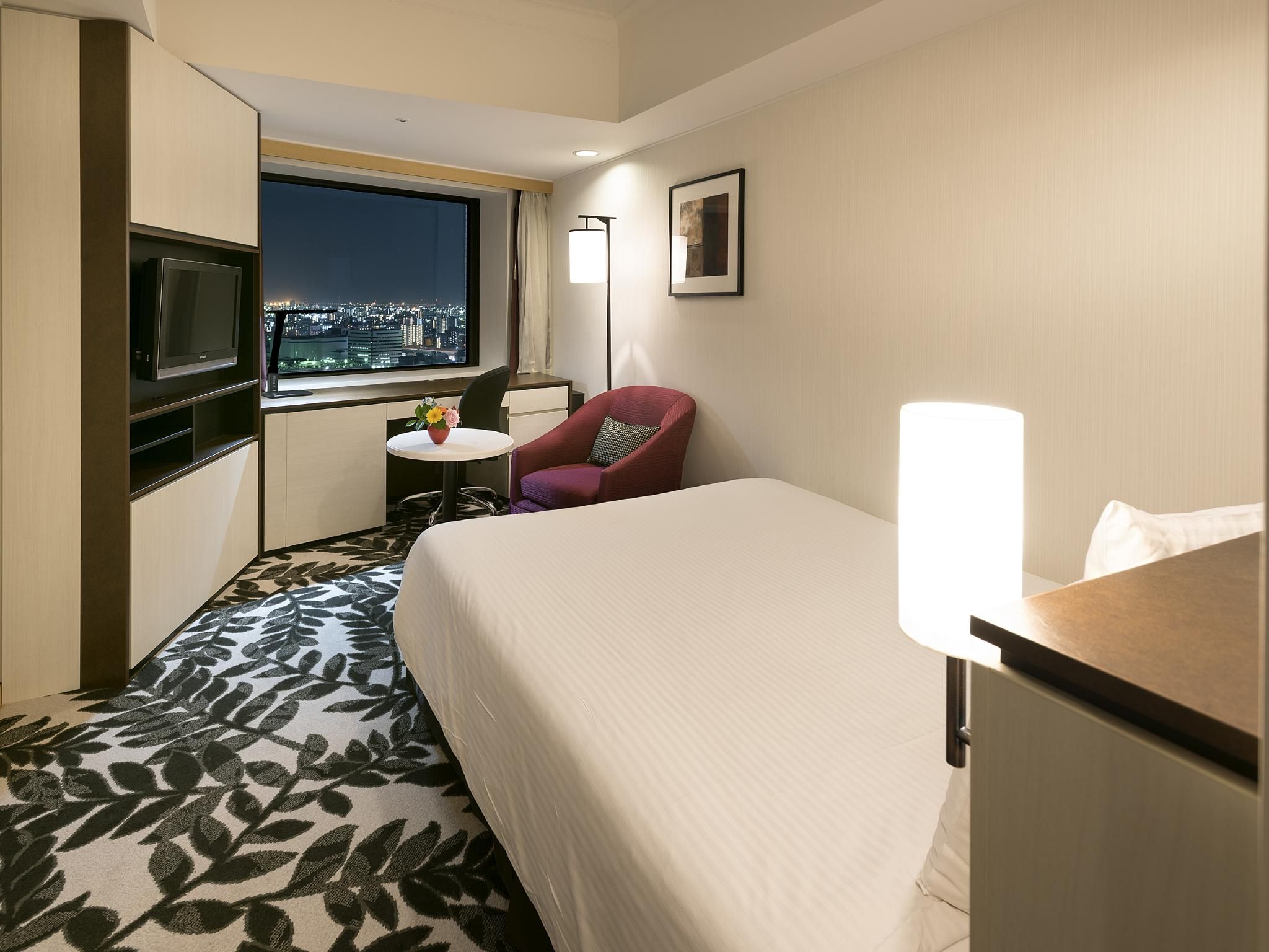 ANA Crowne Plaza Hotel Grand Court Nagoya By IHG 1 Double Standard City View