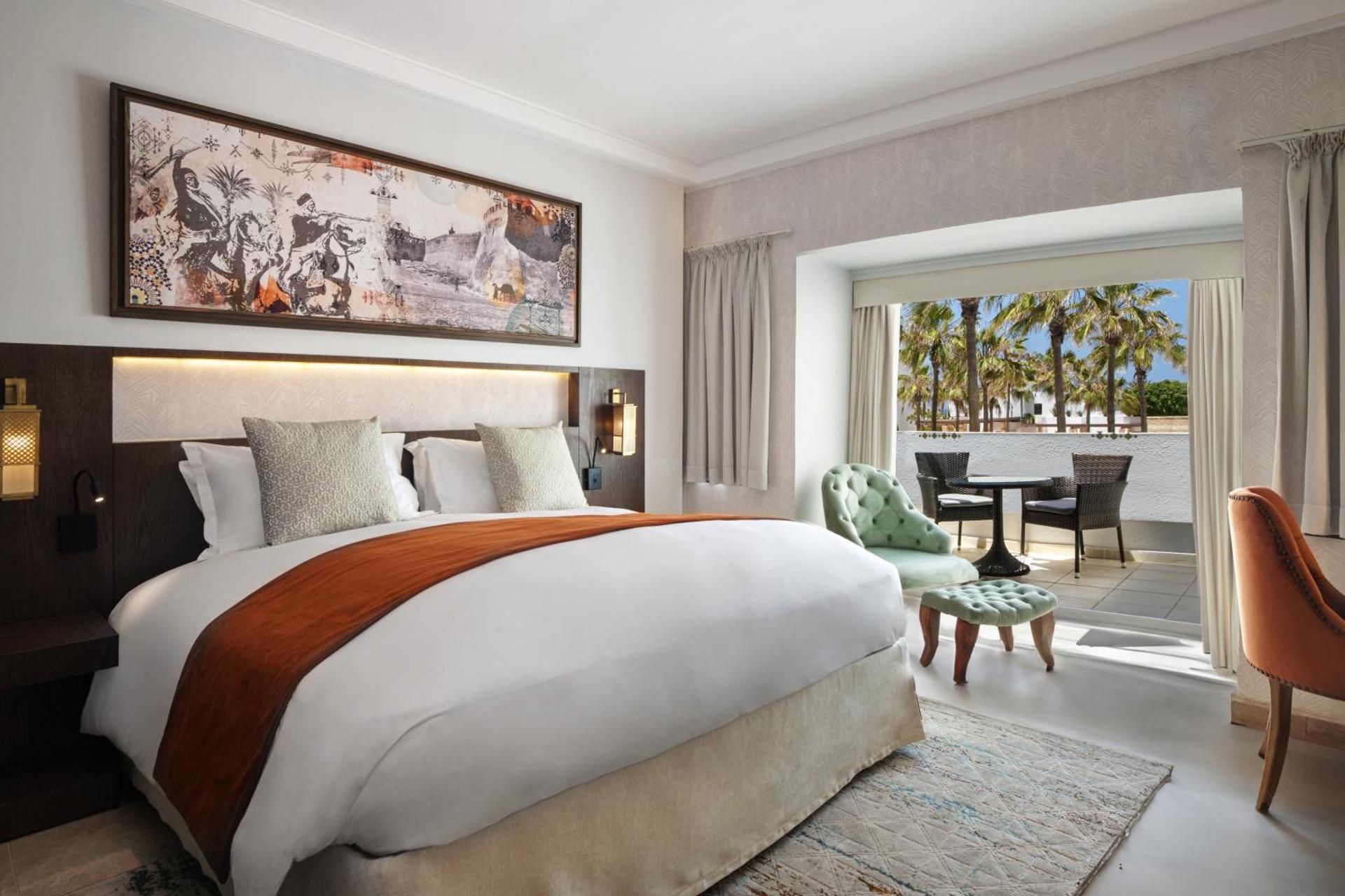 Deluxe Room with A Balcony, 1 King-Size Bed and Ocean View