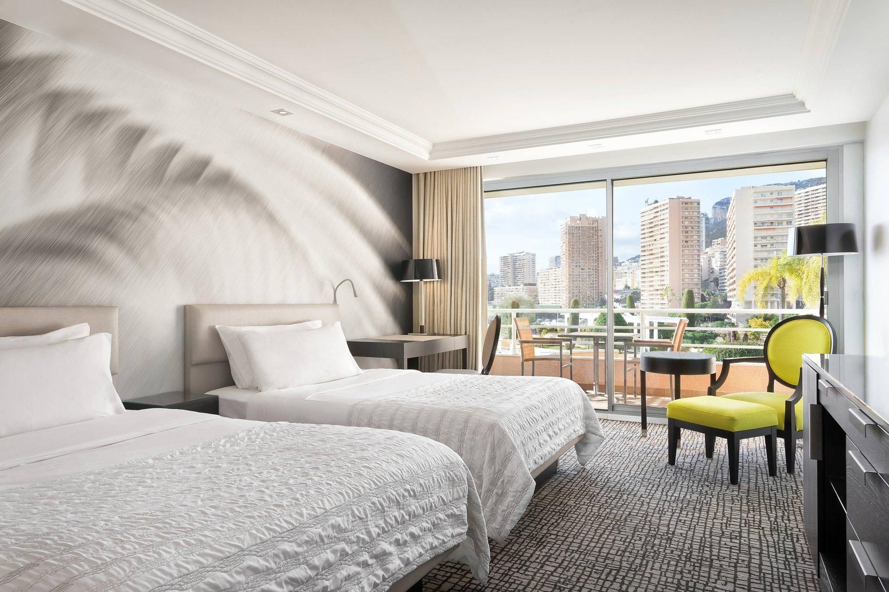 Deluxe, Guest room, 2 Double, Partial sea view, Balcony