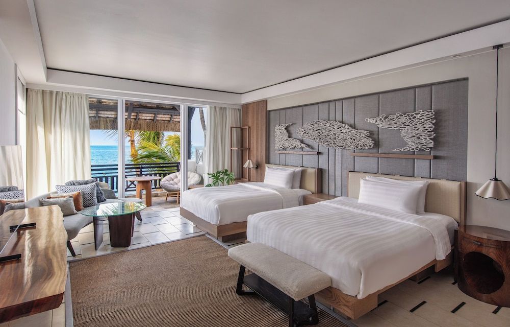 Frangipani Beach Front Junior Suite Twin