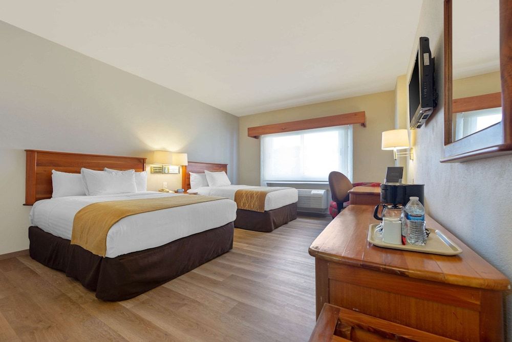 Double Room, 2 Double Beds, Non Smoking