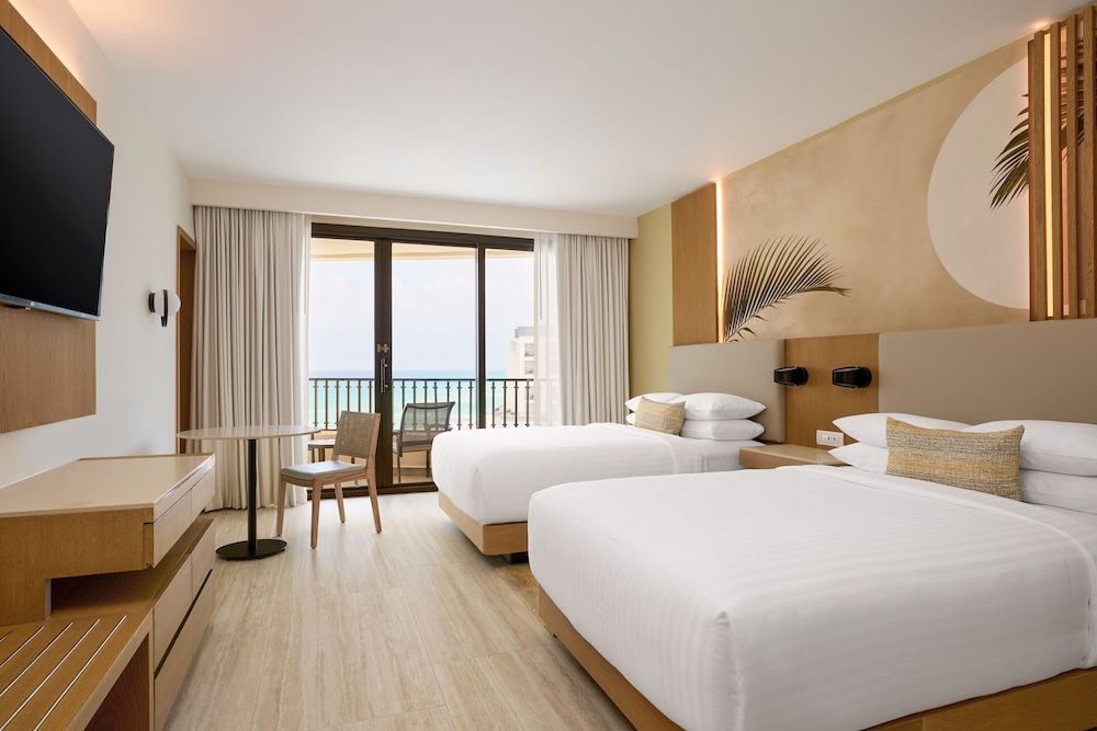 Room, 2 Double Beds, Ocean View (Balcony)