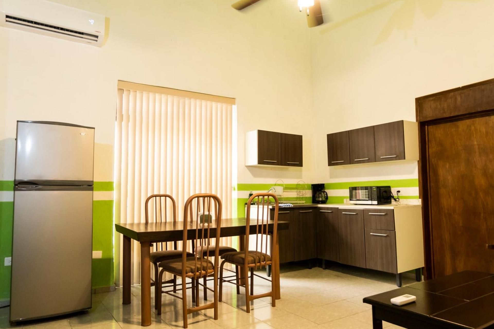 Studio, living - dining room, equipped kitchen, independent entrance