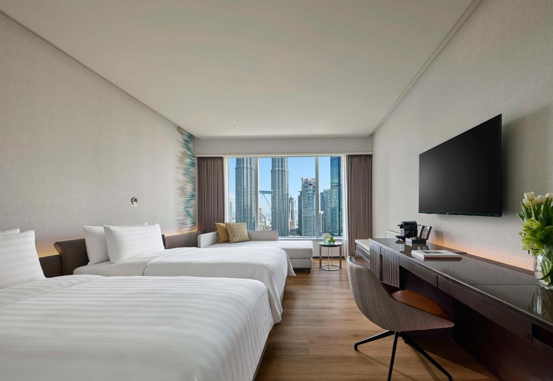 Traders Club Twin Towers View Room  Twin bed (Newly Refurbished)