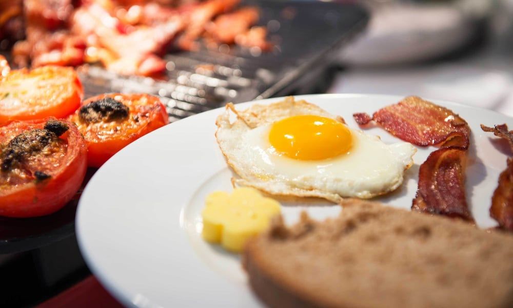 Breakfast buffet