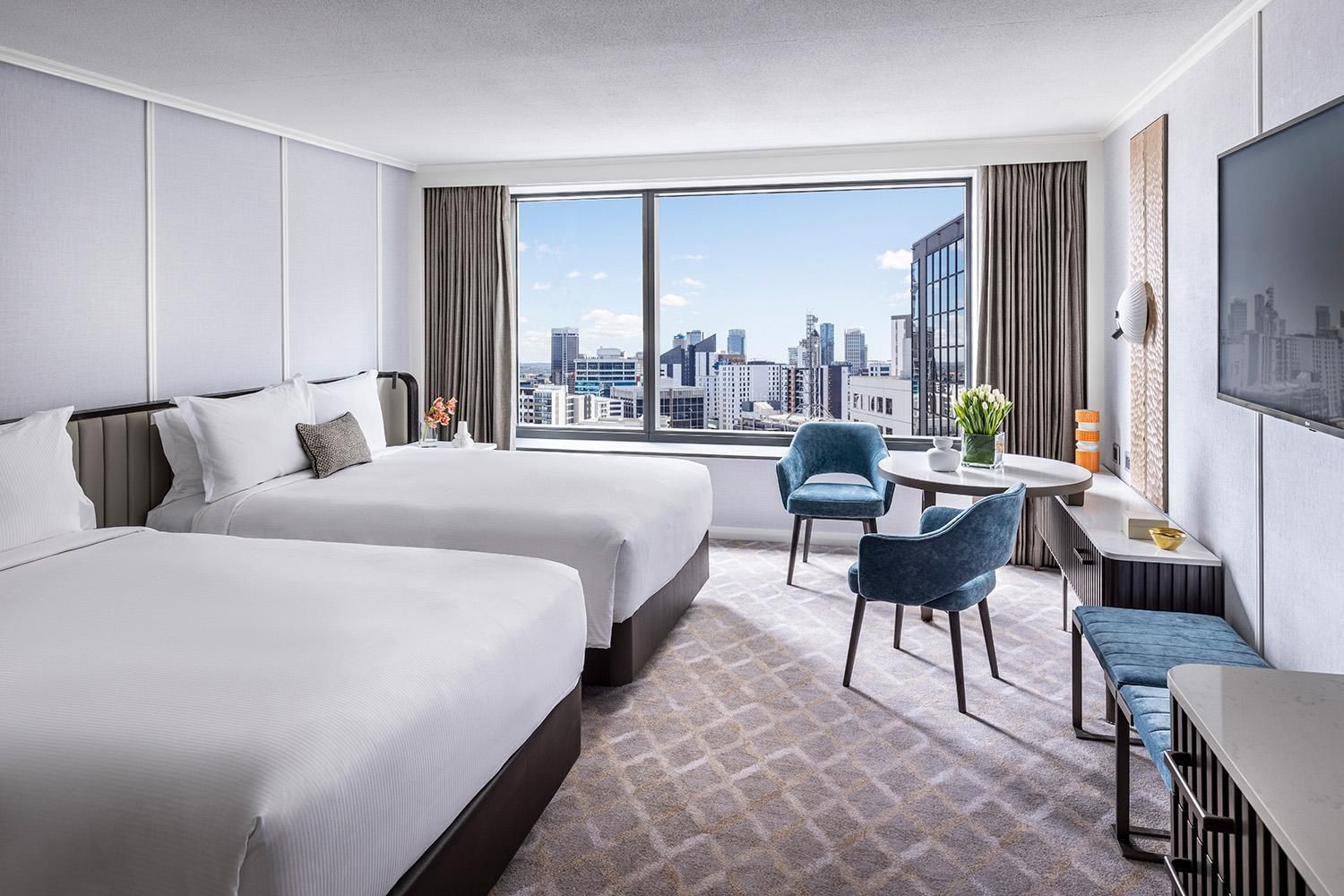 Executive Twin with 2 Double beds with Club Access