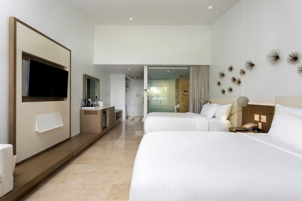 Premium Room, 2 Double Beds, Garden View