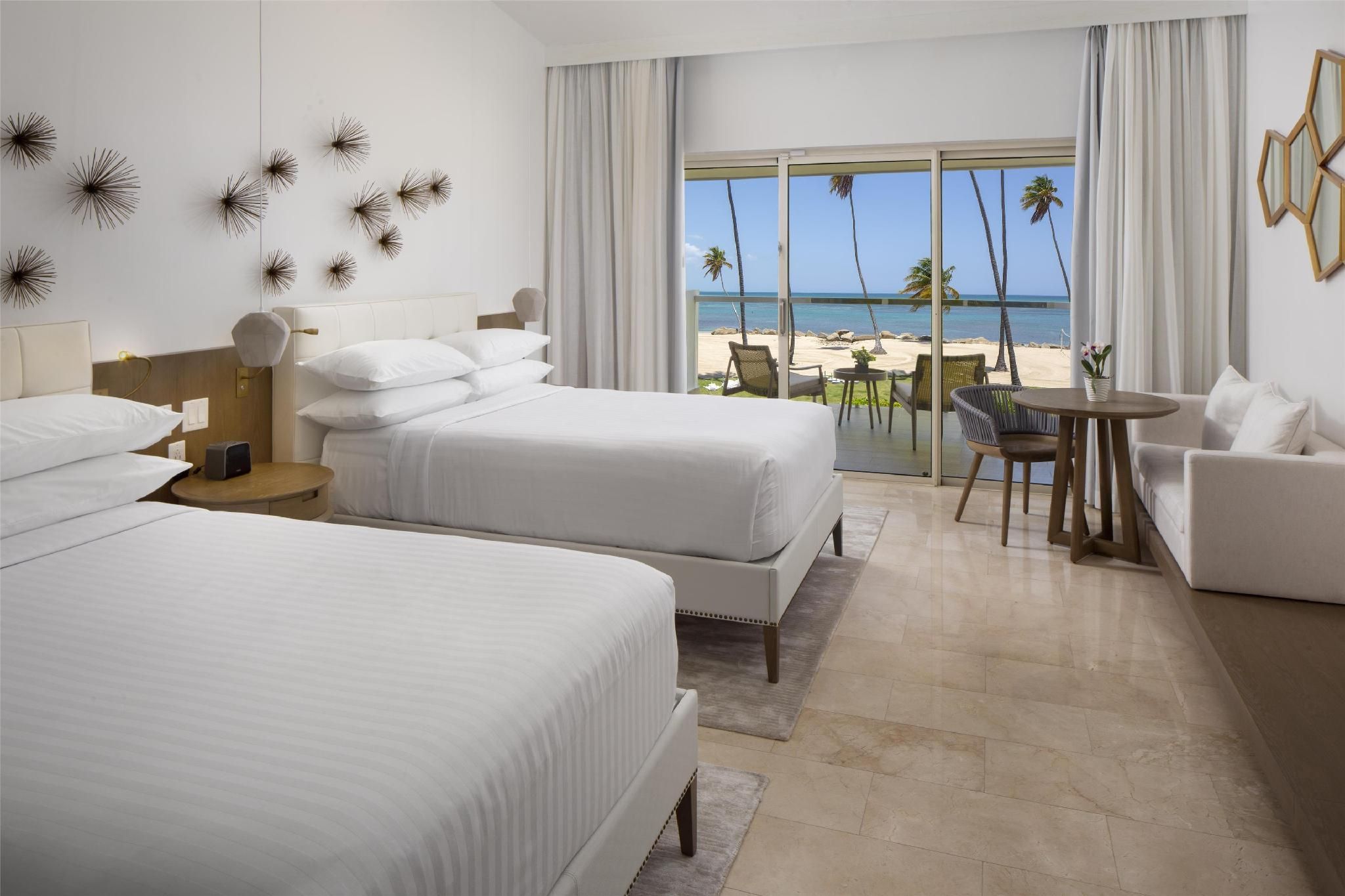 2 Double Beds Ocean View