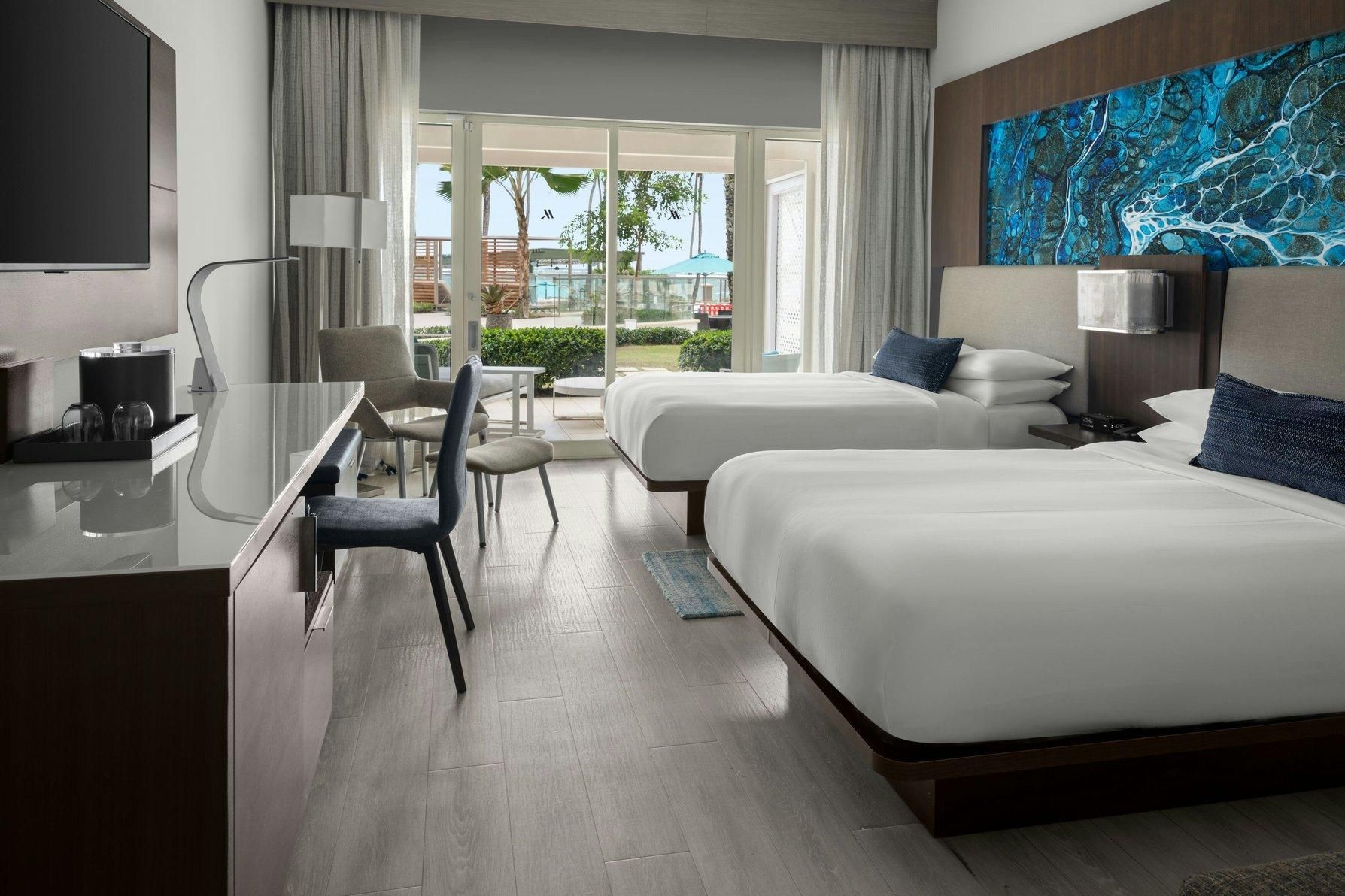 Guest Room, 2 Double, Pool View, Cabana Building, Pool Access