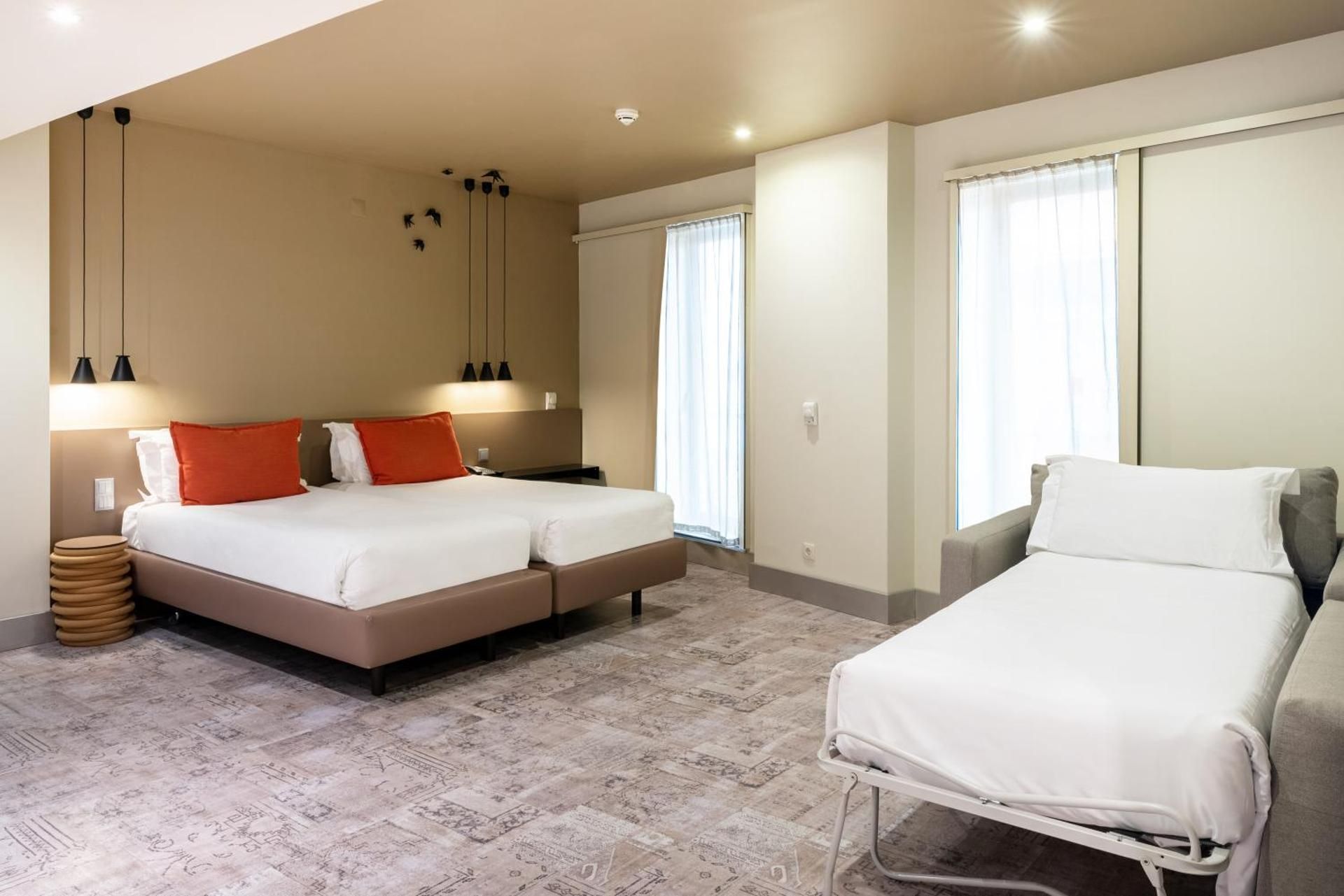 Junior Familiar Suite With Double Bed and a Double Bedded sofa