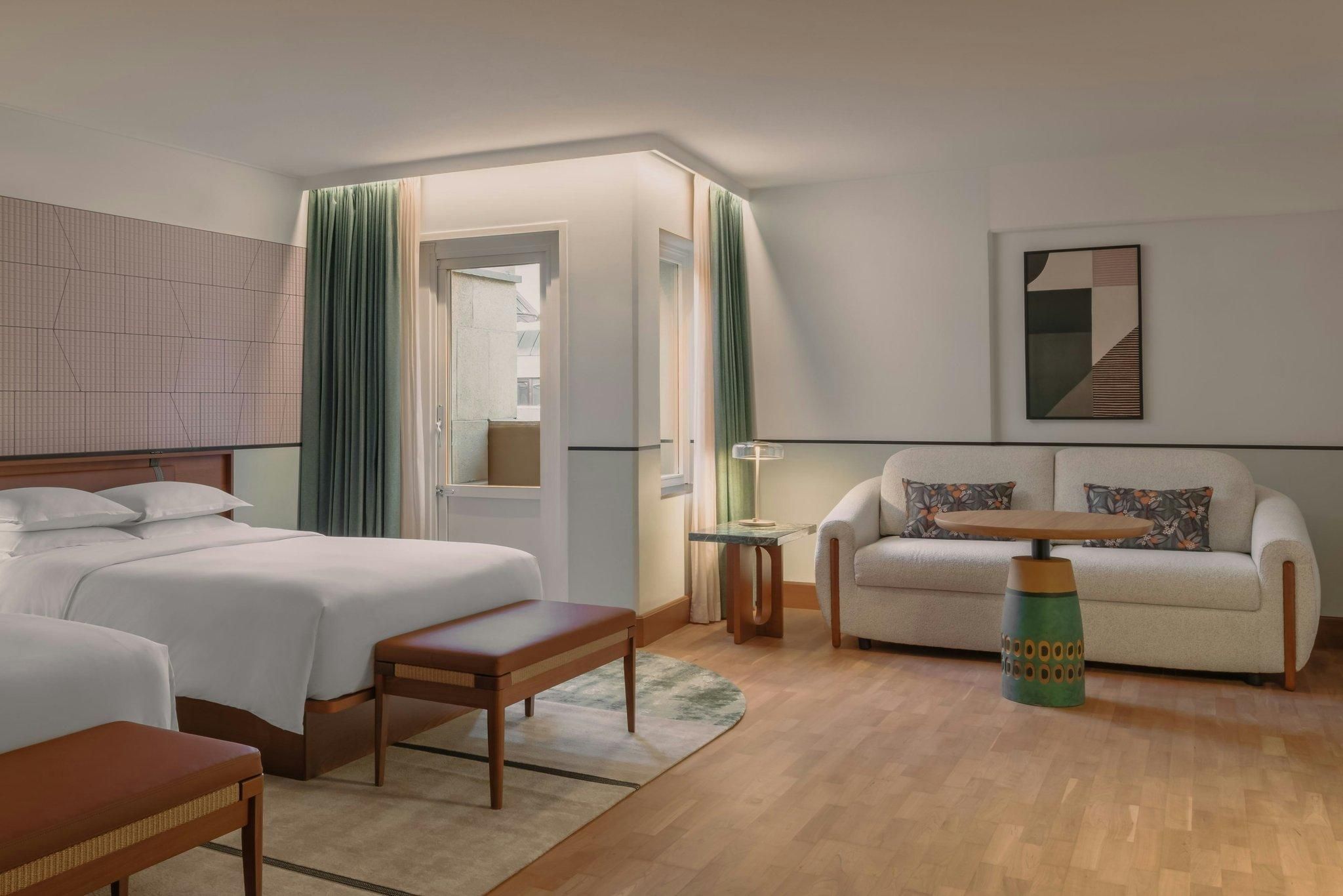 Junior Suite, 1 Bedroom Junior Suite, 2 Double, Courtyard view