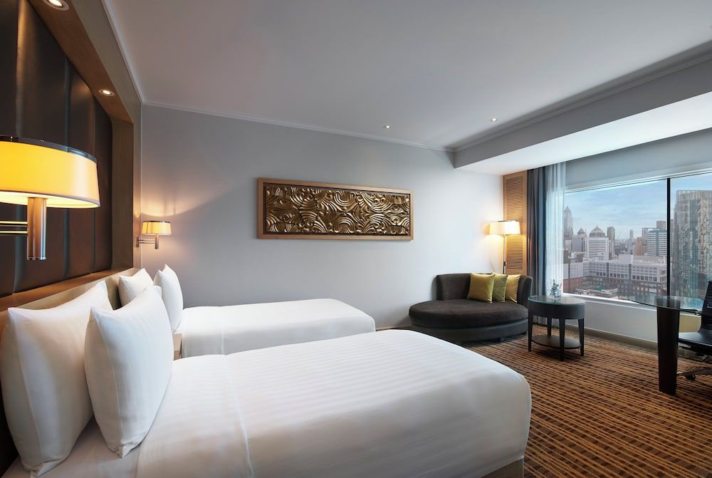 Amari Bangkok Deluxe Room, 2 Twin Beds