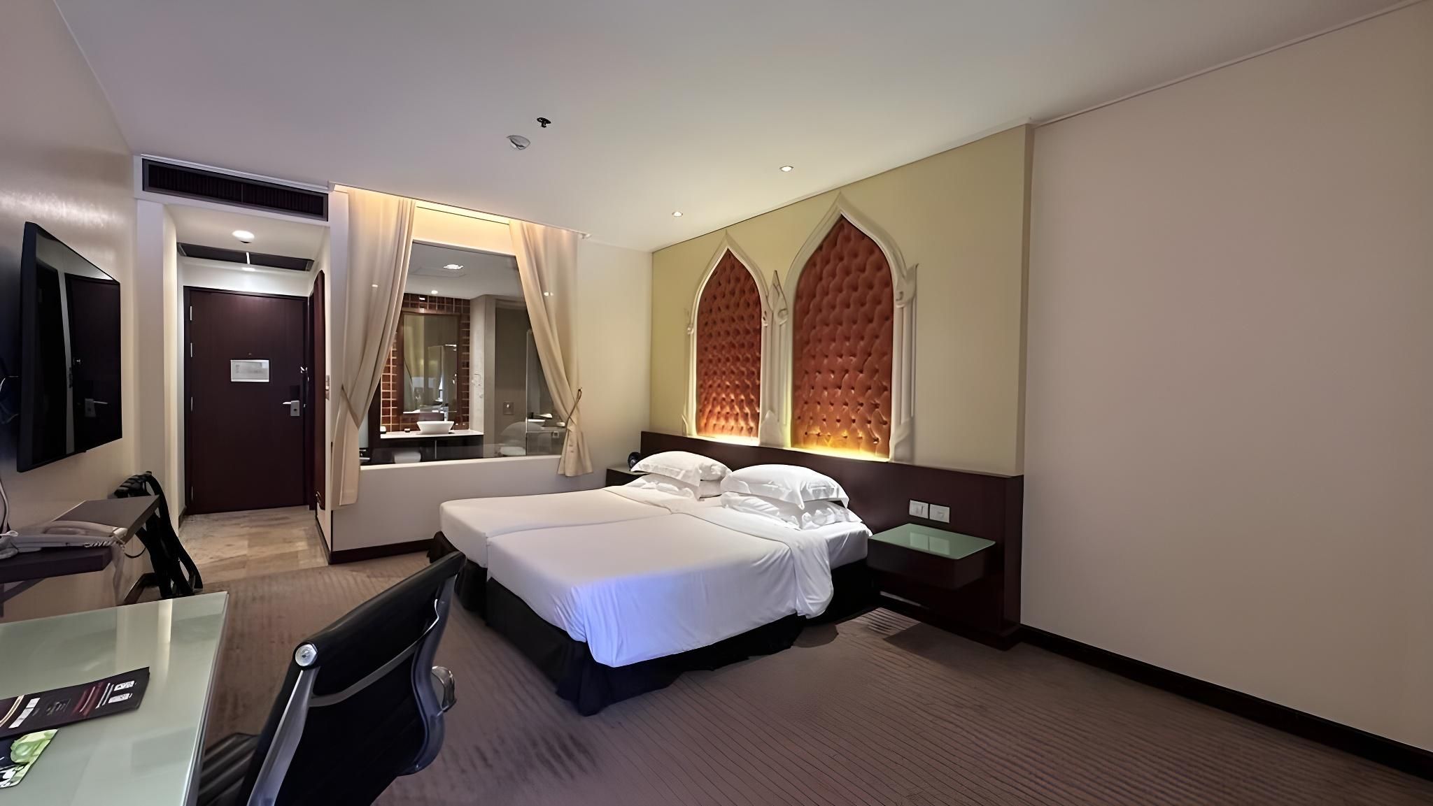 The Davis Bangkok Hotel Studio Twin Bed - Corner Wing 3