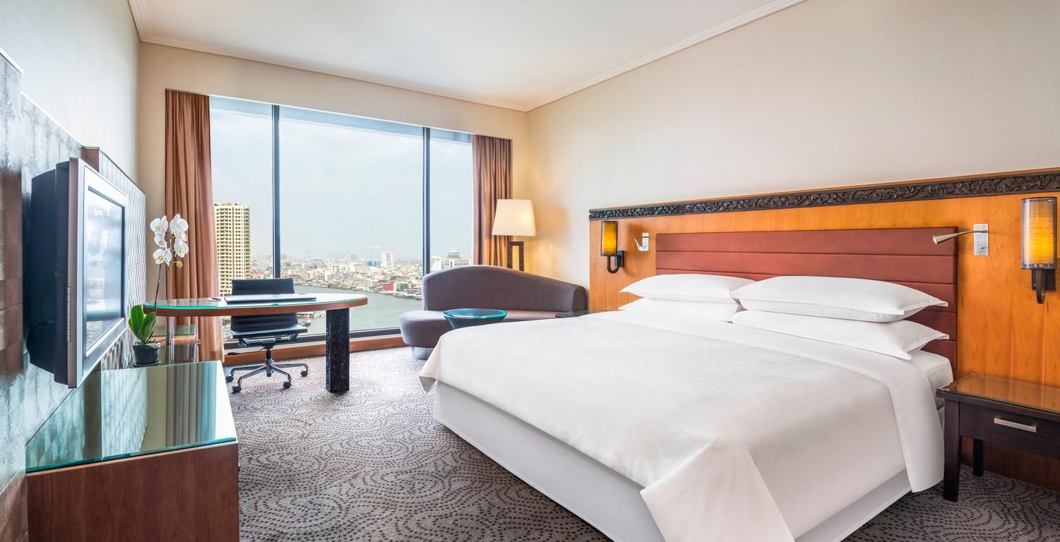 Deluxe, Guest room, 1 King, River view