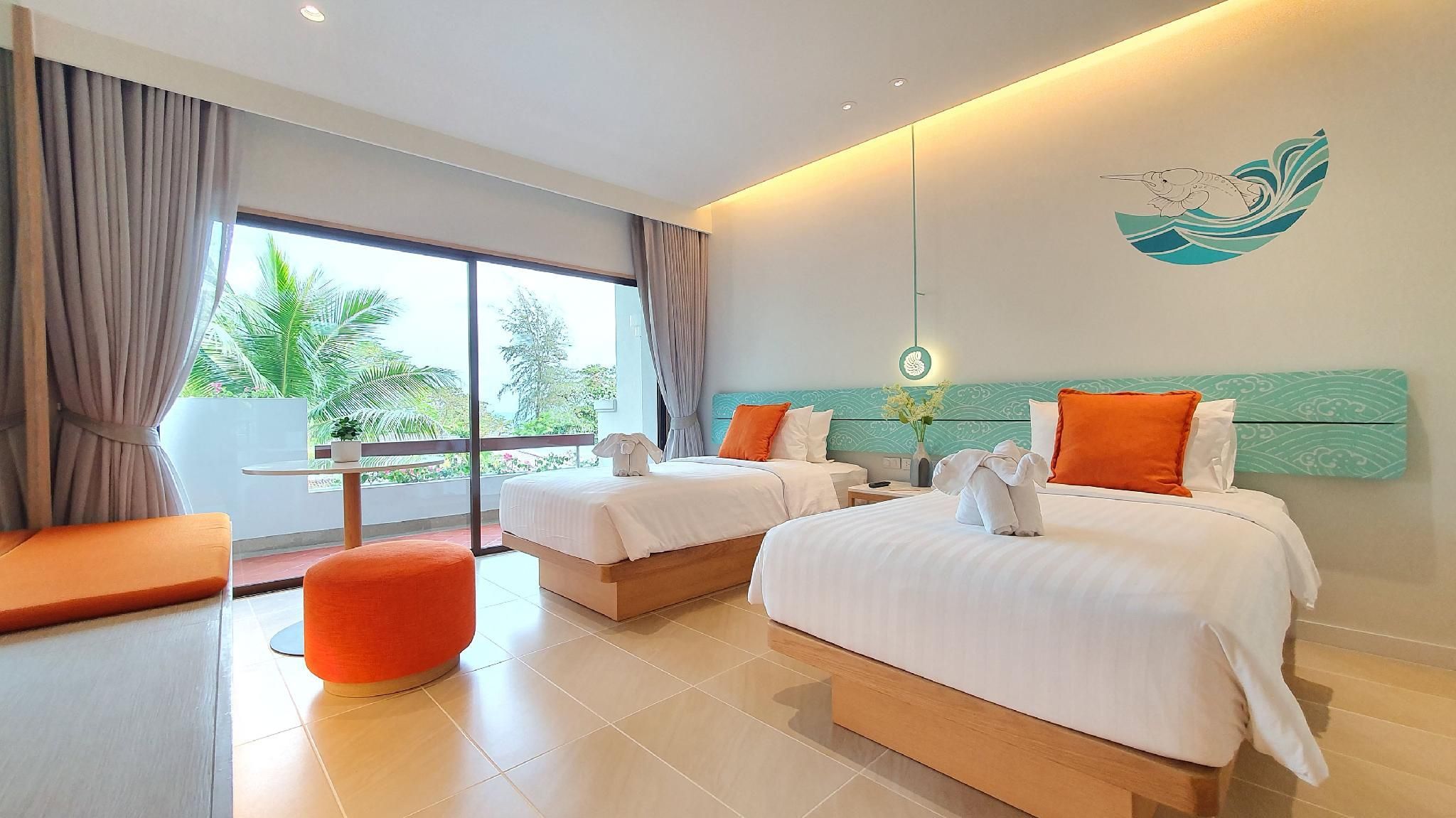 Premier Room 2 Single Beds, Garden View