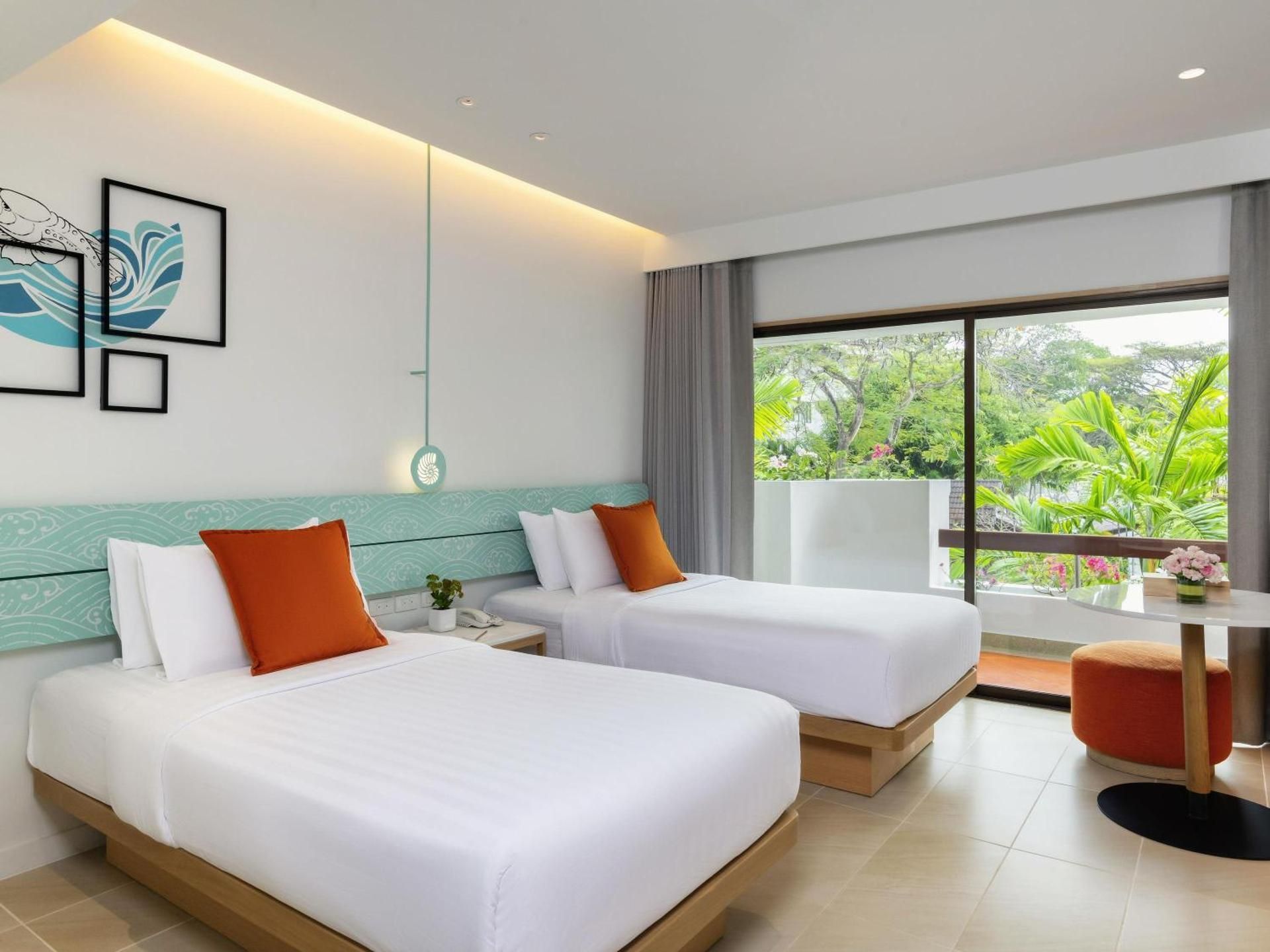 Superior Room 2 Single Beds, Garden View